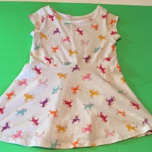 Cat & jack girls unicorn dress 2T